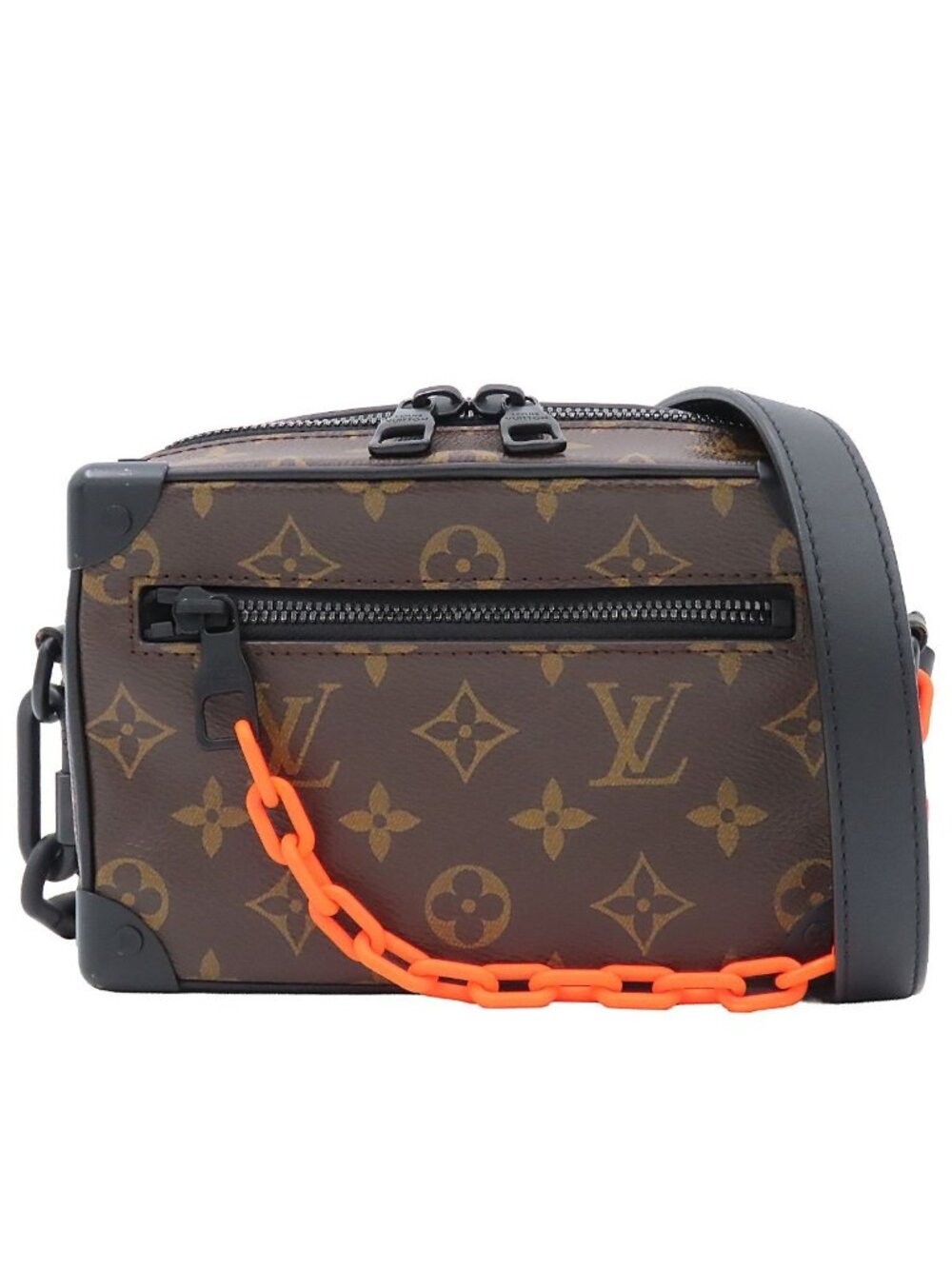 Louis Vuitton Mini Soft Trunk Monogram Solar Ray Shoulder Bag Brown